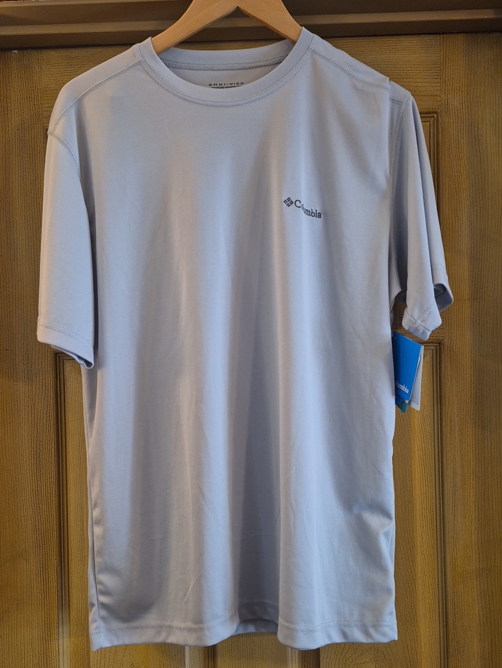 Columbia Sportwear Co Omni-wick Advanced Evaporation Short Sleeve  Grey Crew L